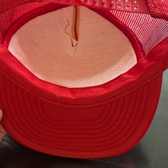 1987 National League Championships Mesh Trucker Hat St. Louis Cardinals Red - Picture 5 of 6